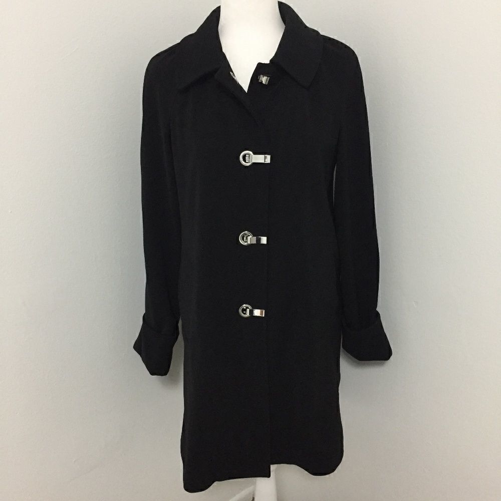 Michael Kors Black Rain Jacket
